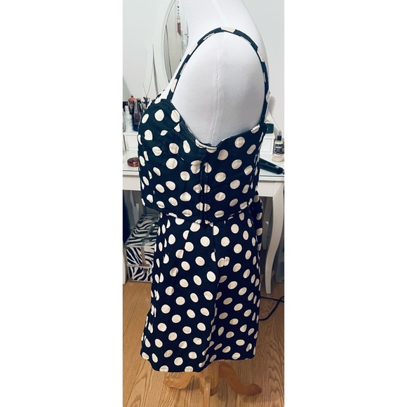 Lustre Born Free polka dot shorts and bustier set Size US 8 Medium - Picture 6 of 10
